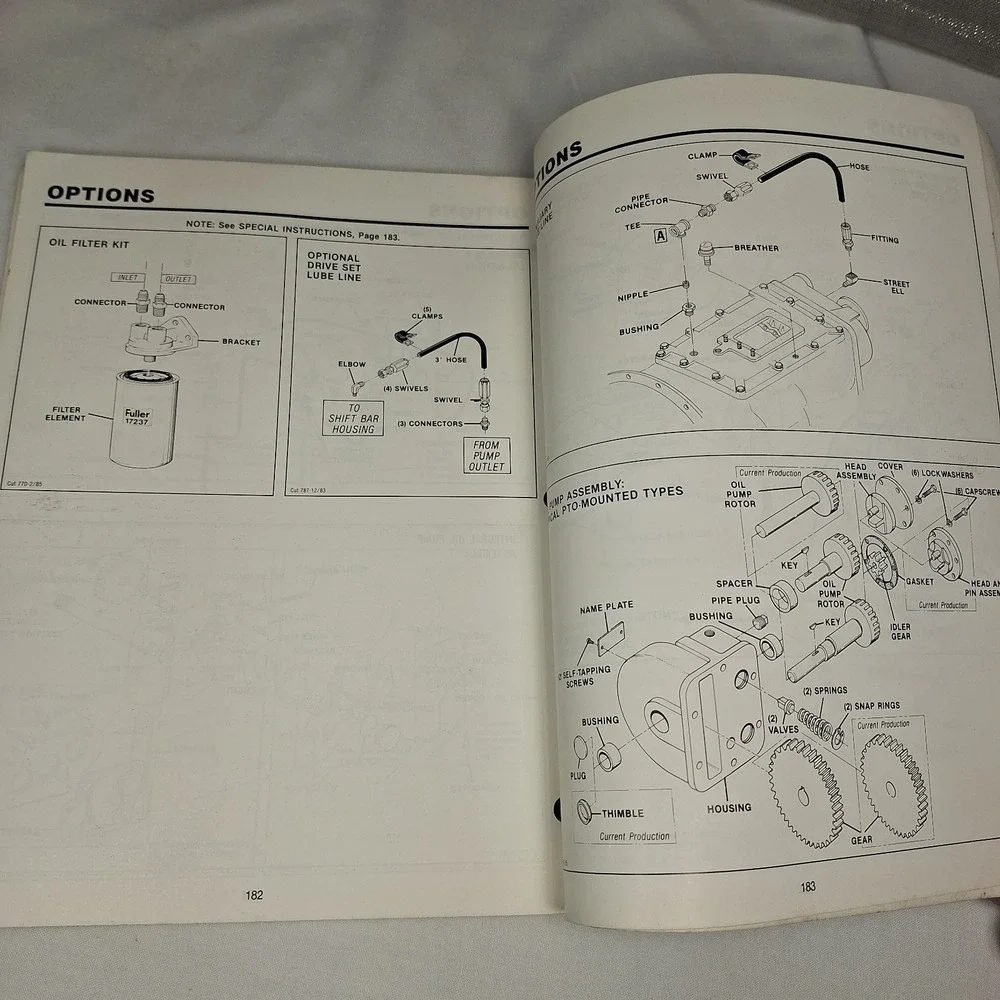 Eaton Fuller Form 182-R2 July 1988 Transmission Service Manual‎